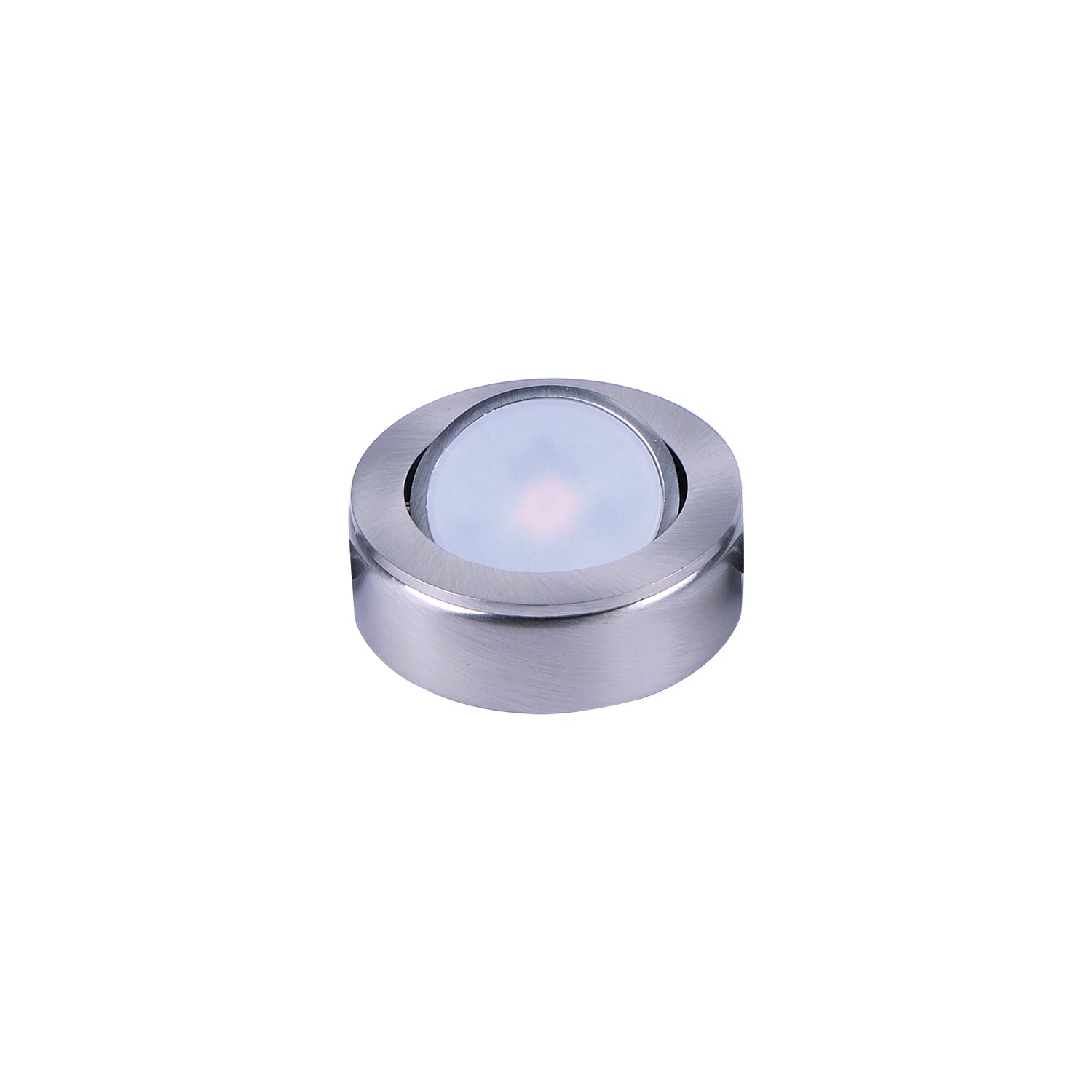 CounterMax MX-LD-AC Puck Light Satin Nickel