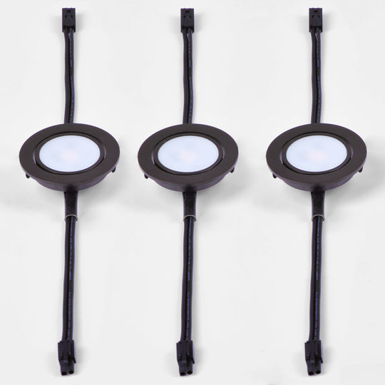 CounterMax MX-LD-AC 2700K LED Puck Light (3 Pack)