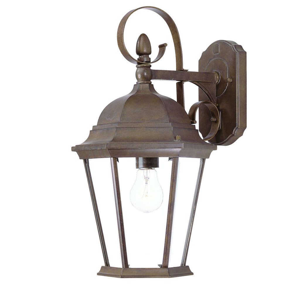 New Orleans Outdoor Wall Light Burled Walnut