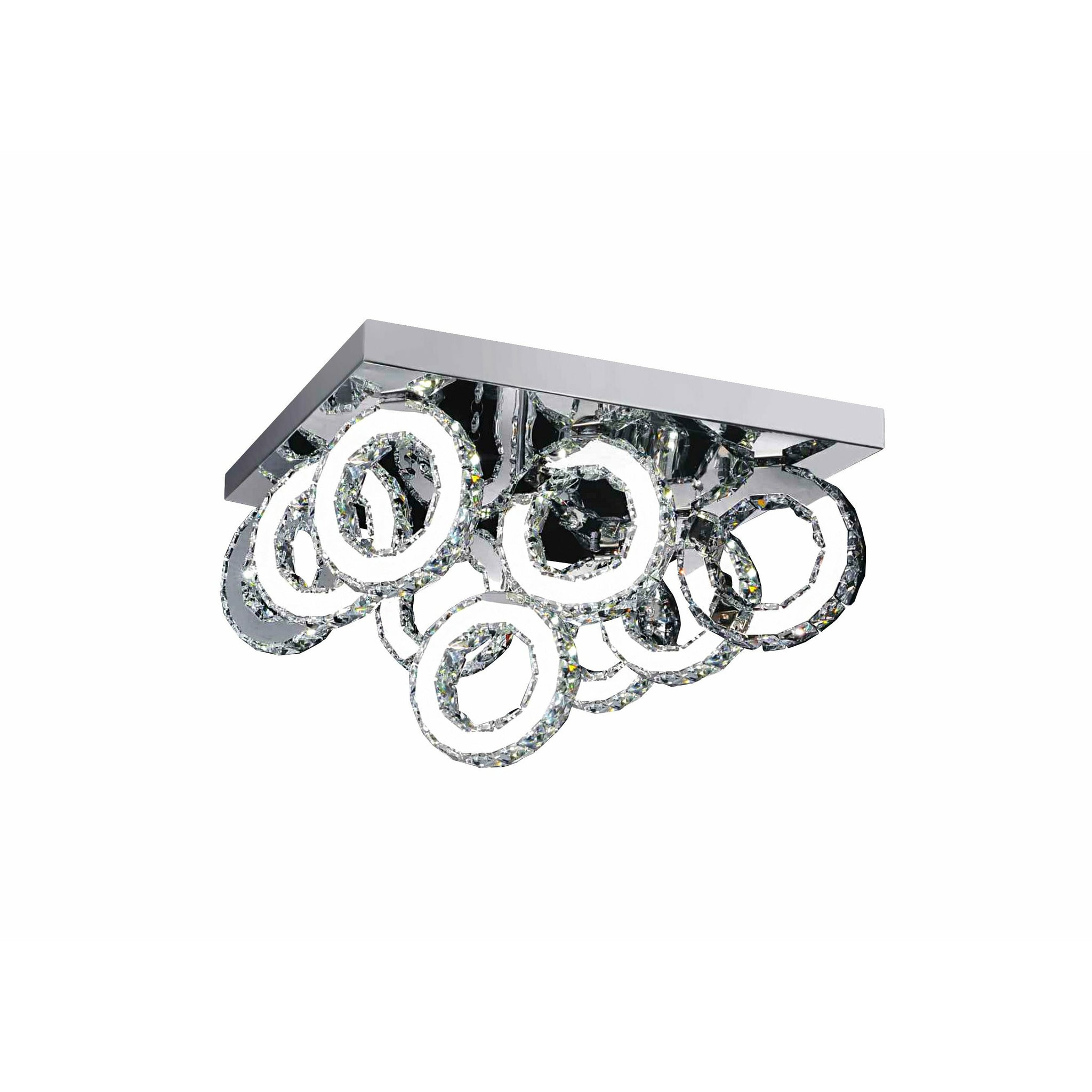 Ring Flush Mount Chrome