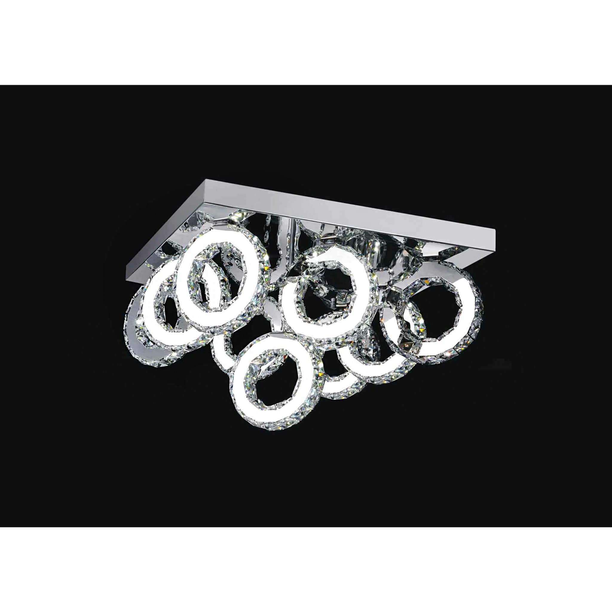 Ring Flush Mount Chrome