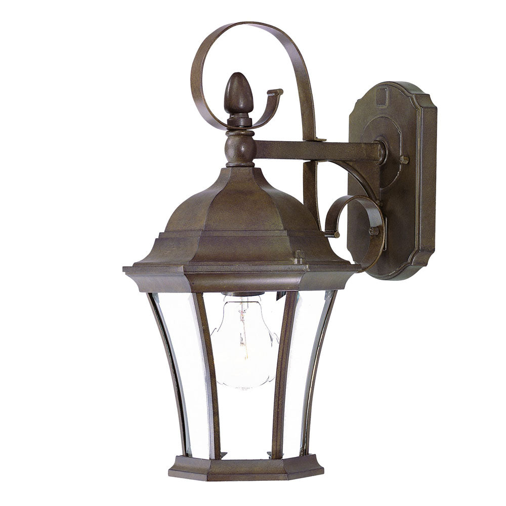 New Orleans Outdoor Wall Light Burled Walnut