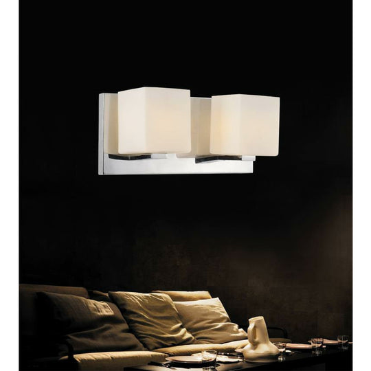 Satin Nickle Vanity Light