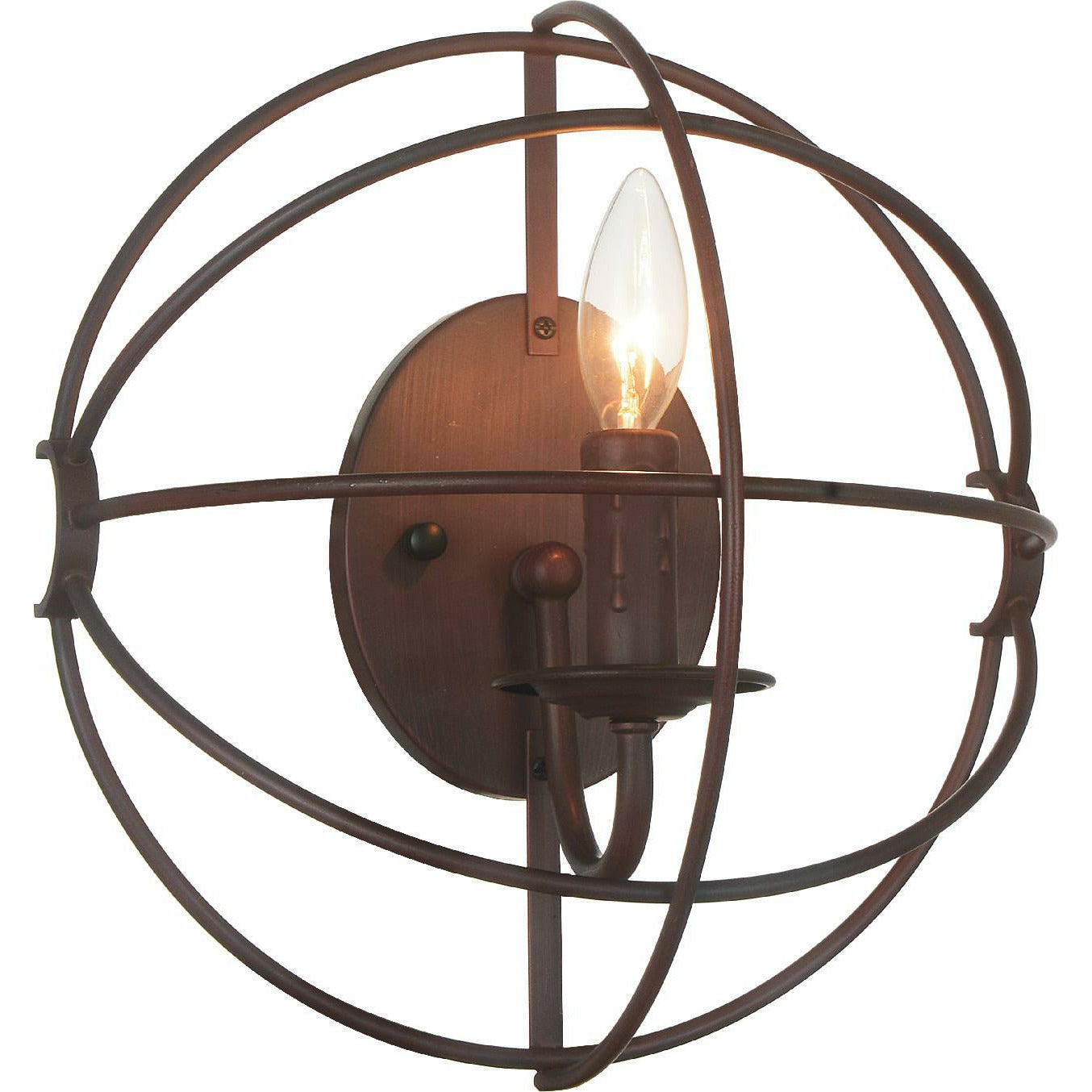 Arza Sconce Brown