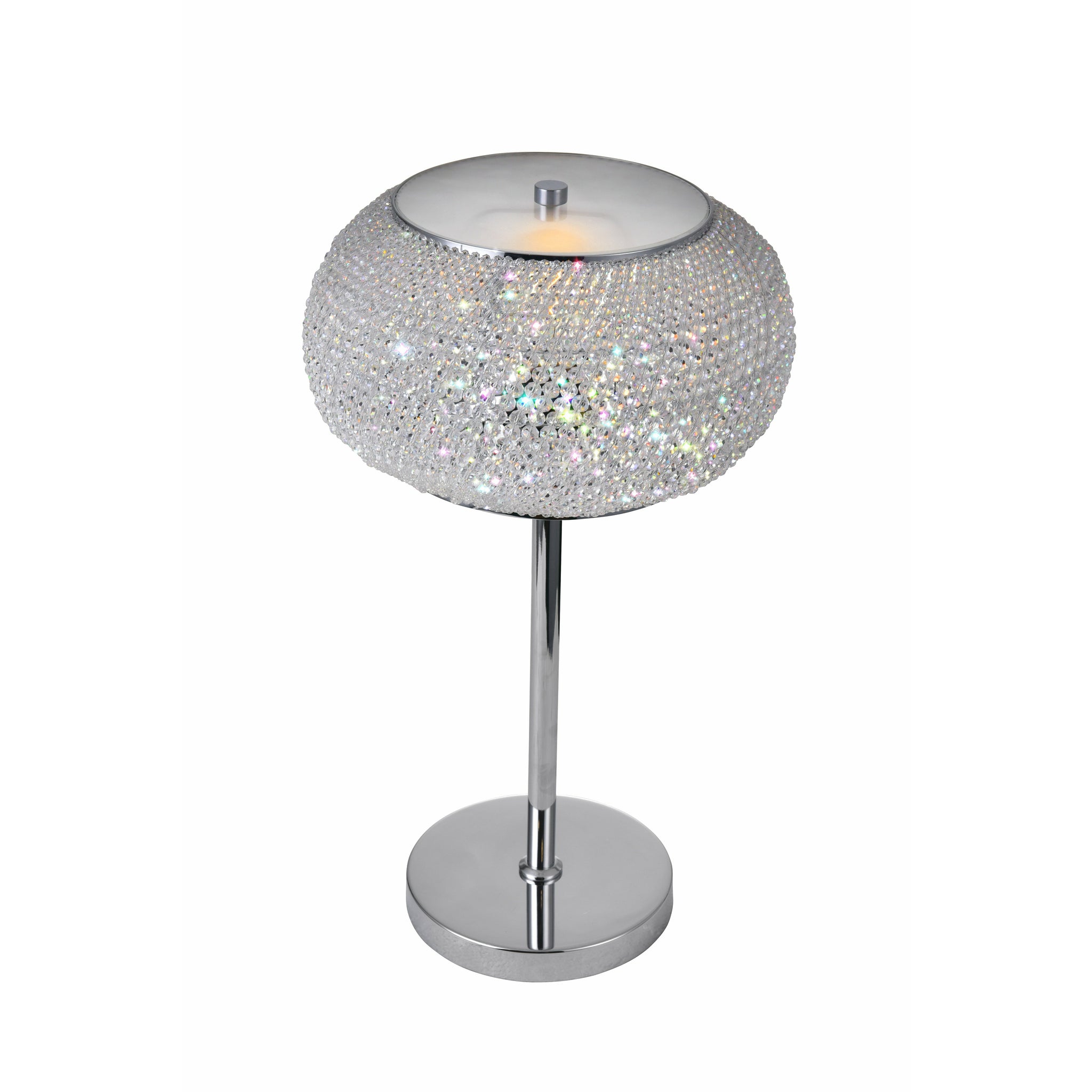 Tiffany Table Lamp Chrome