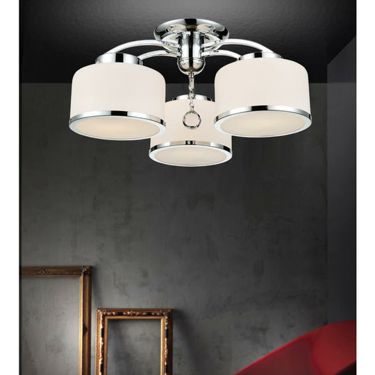 Frosted Flush Mount