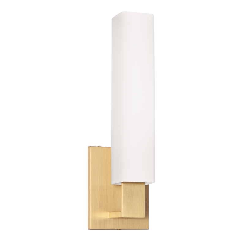 Livingston Vanity Light Aged Brass