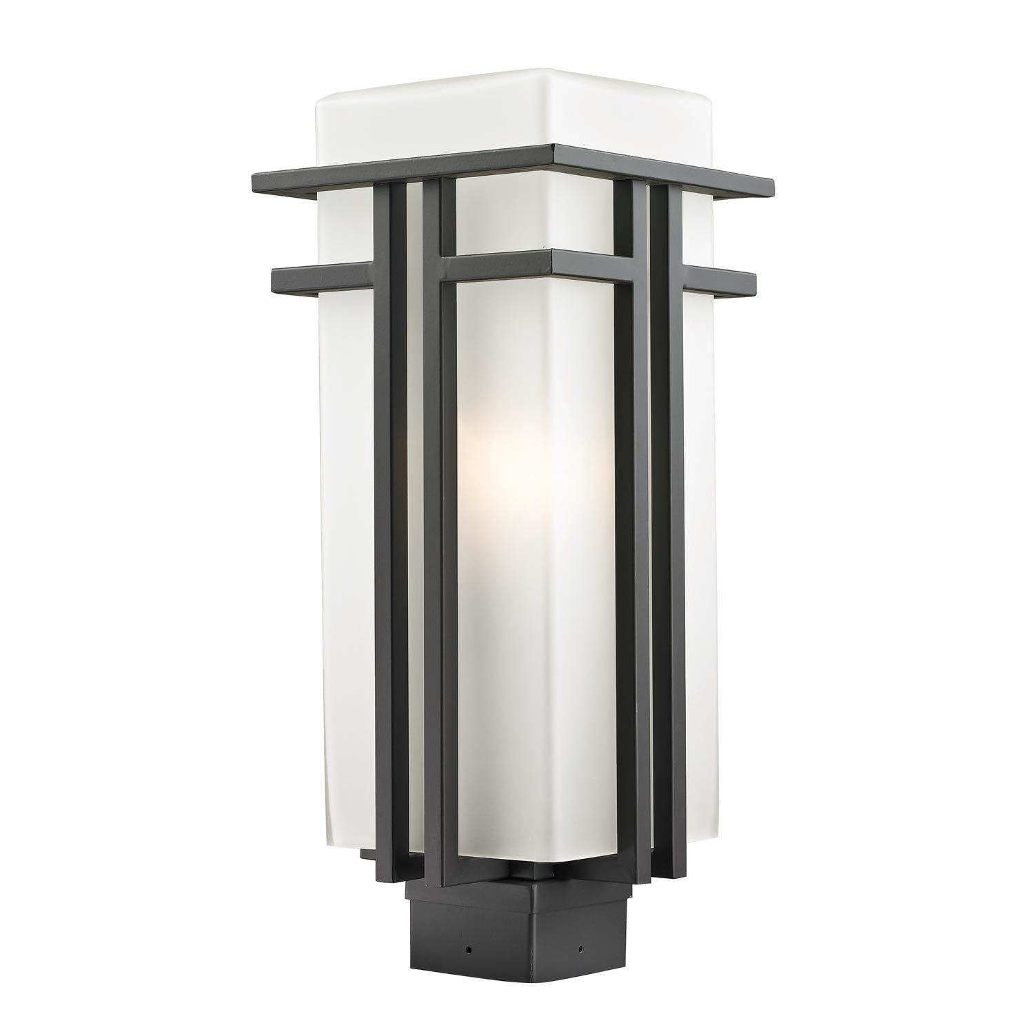 Abbey Post Light Outdoor Rubbed Bronze