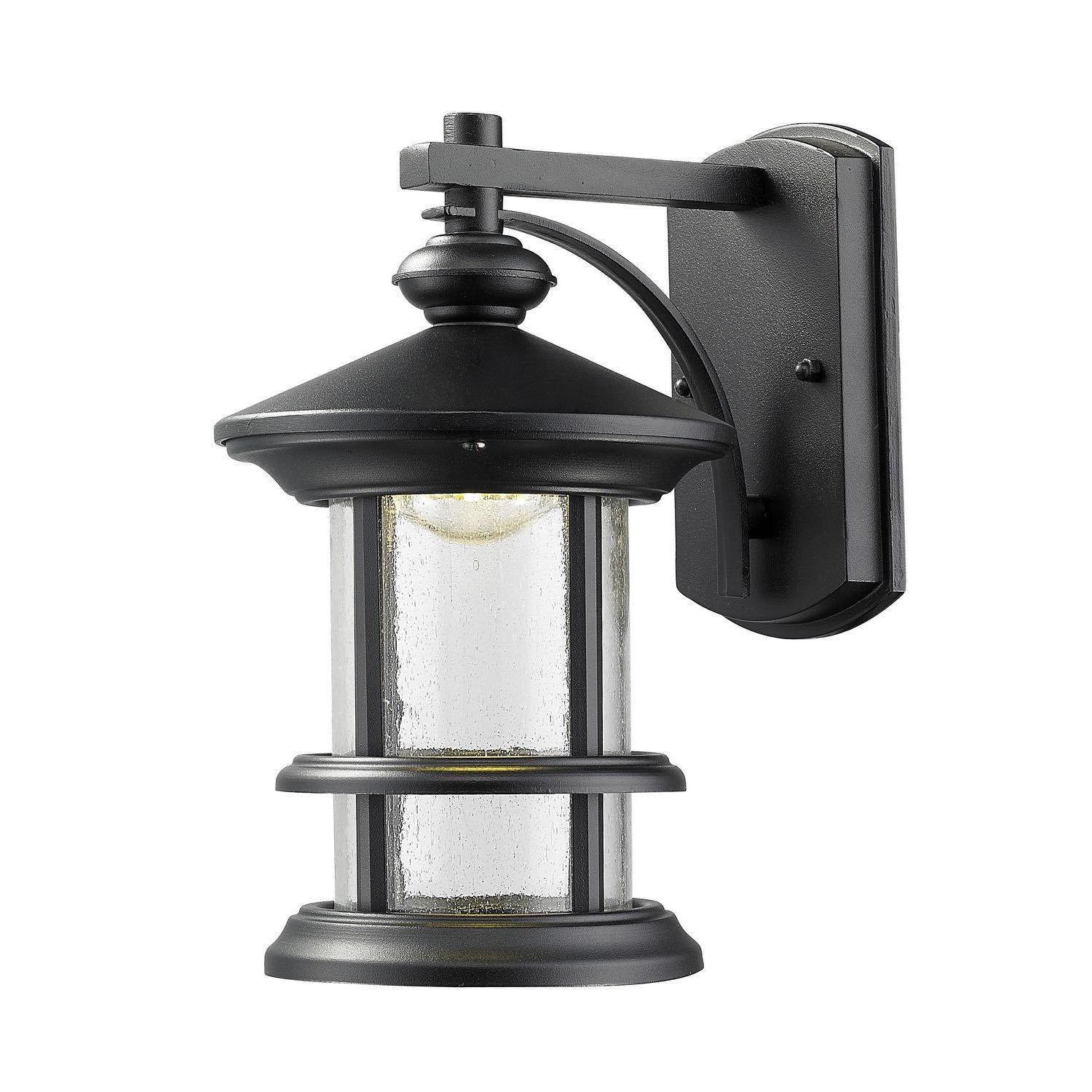 Genesis Outdoor Wall Light Black