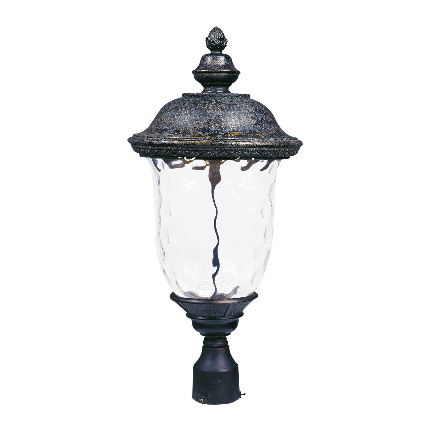 Carriage House LED Post Light Oriental Bronze