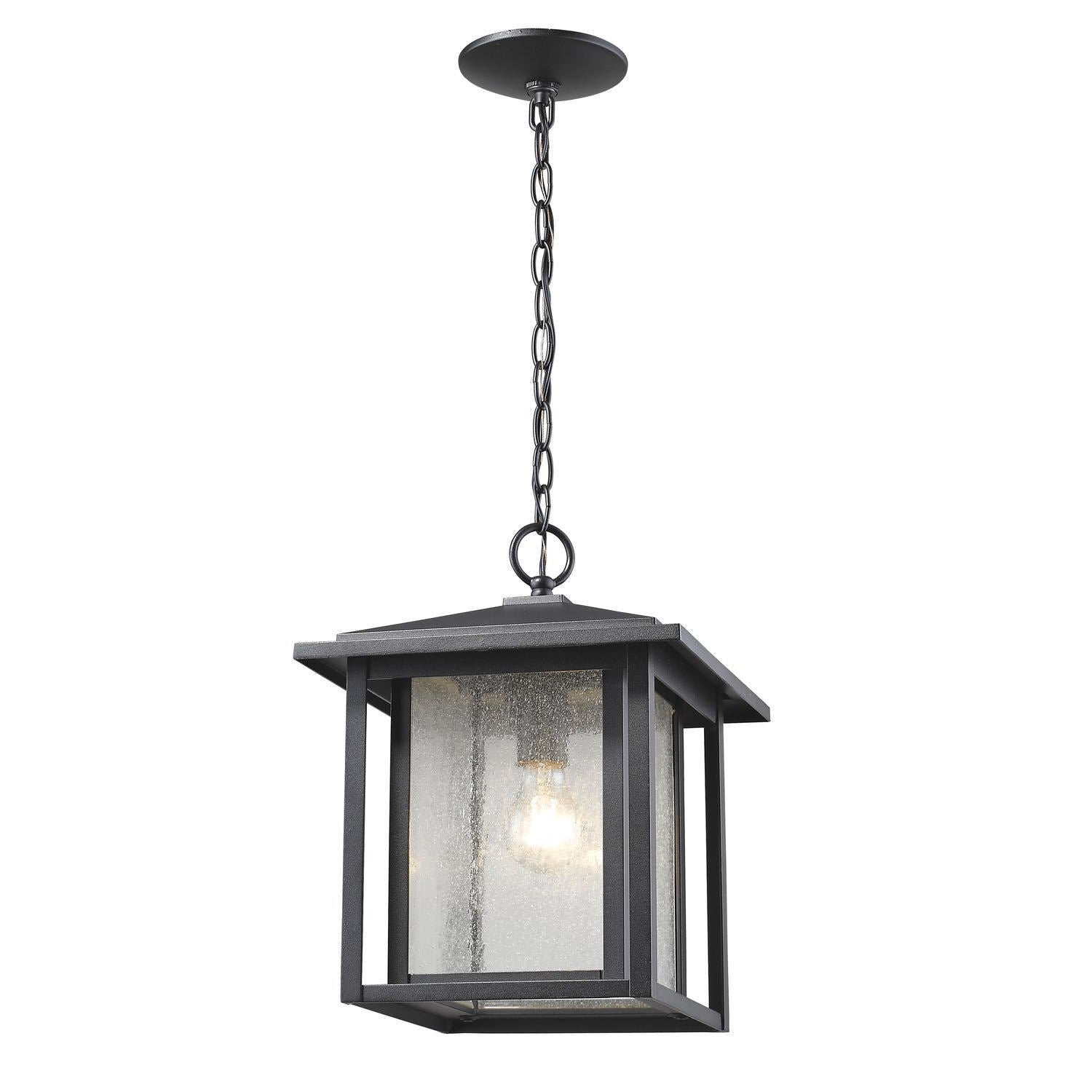 Aspen Outdoor Pendant Black