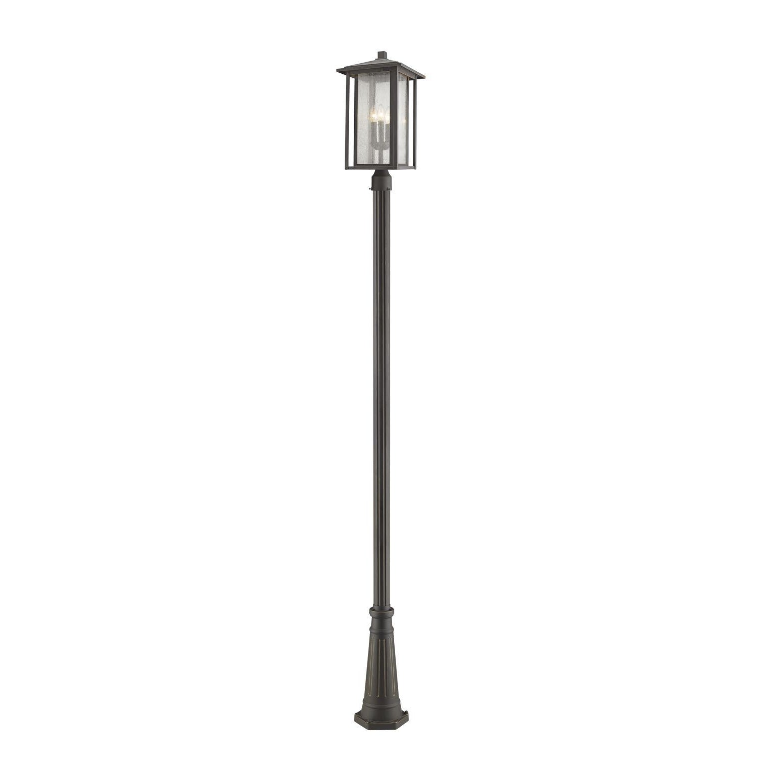 Aspen Post Light Oil Rubbed Bronze