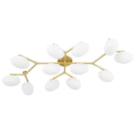 Wagner 12 Light Semi Flush