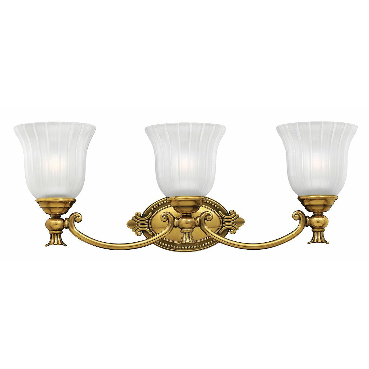 Francoise Vanity Light Burnished Brass