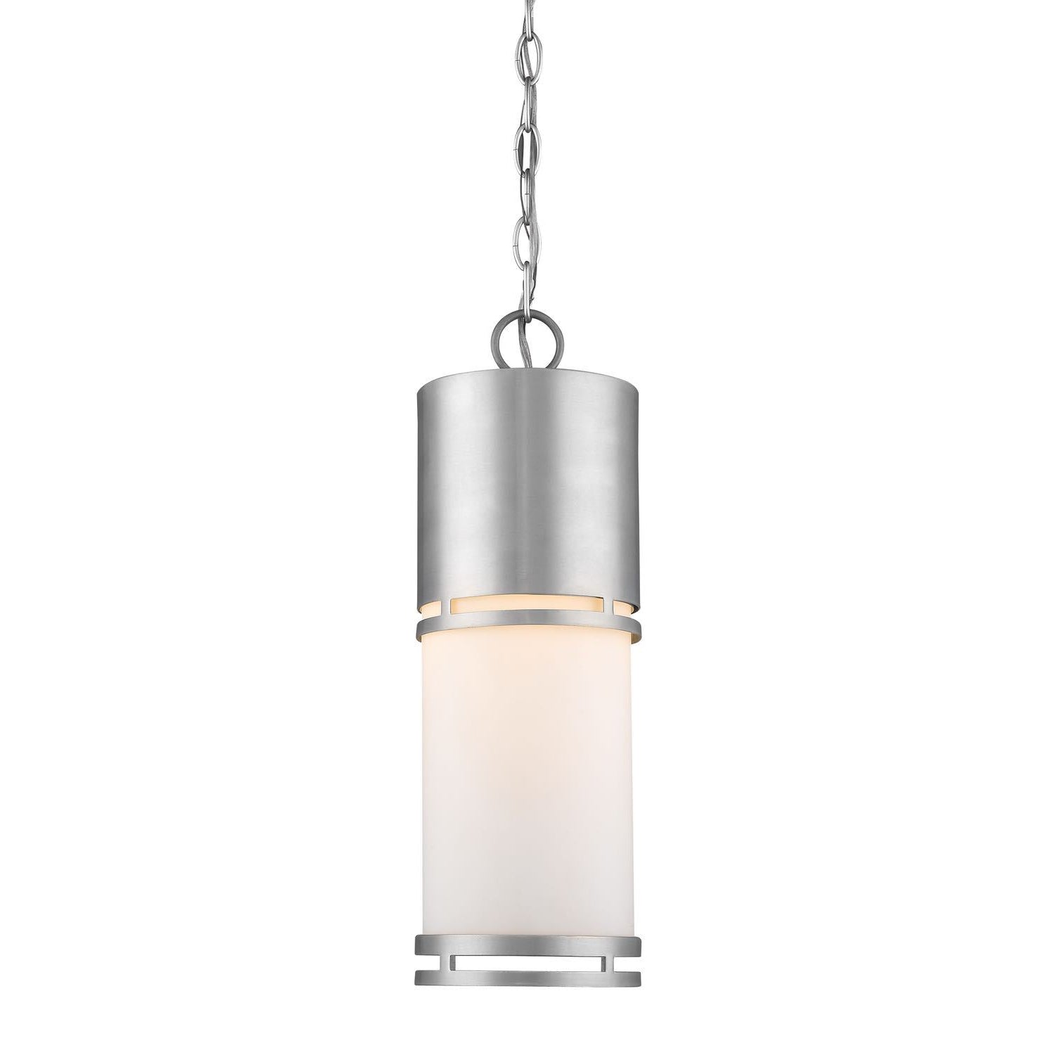 Luminata Outdoor Pendant Brushed Aluminum