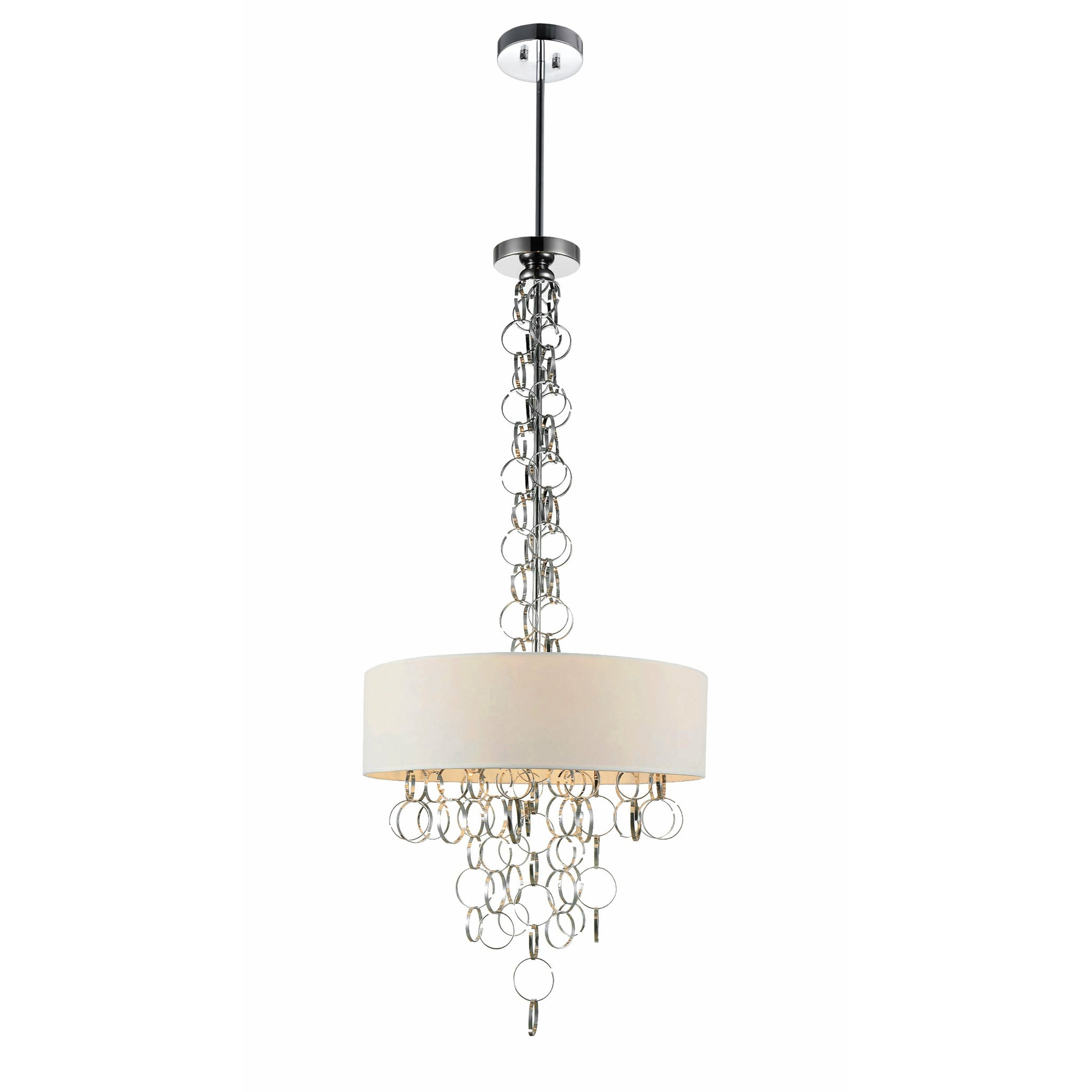 Chained Chandelier Chrome