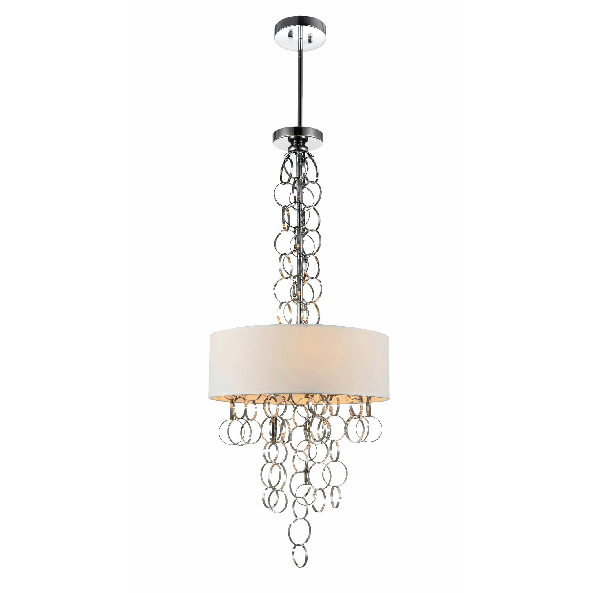Chained Chandelier Chrome