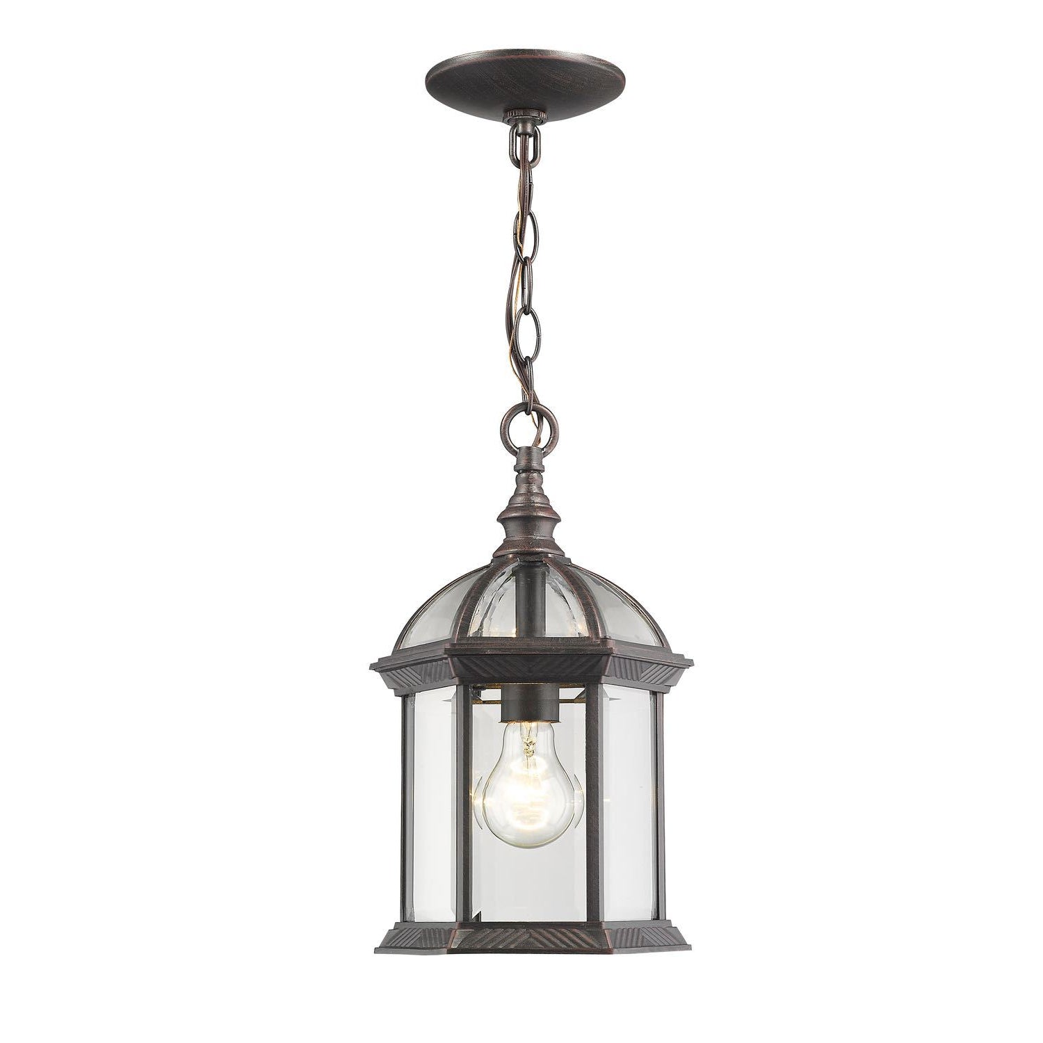 Annex Outdoor Pendant Rust