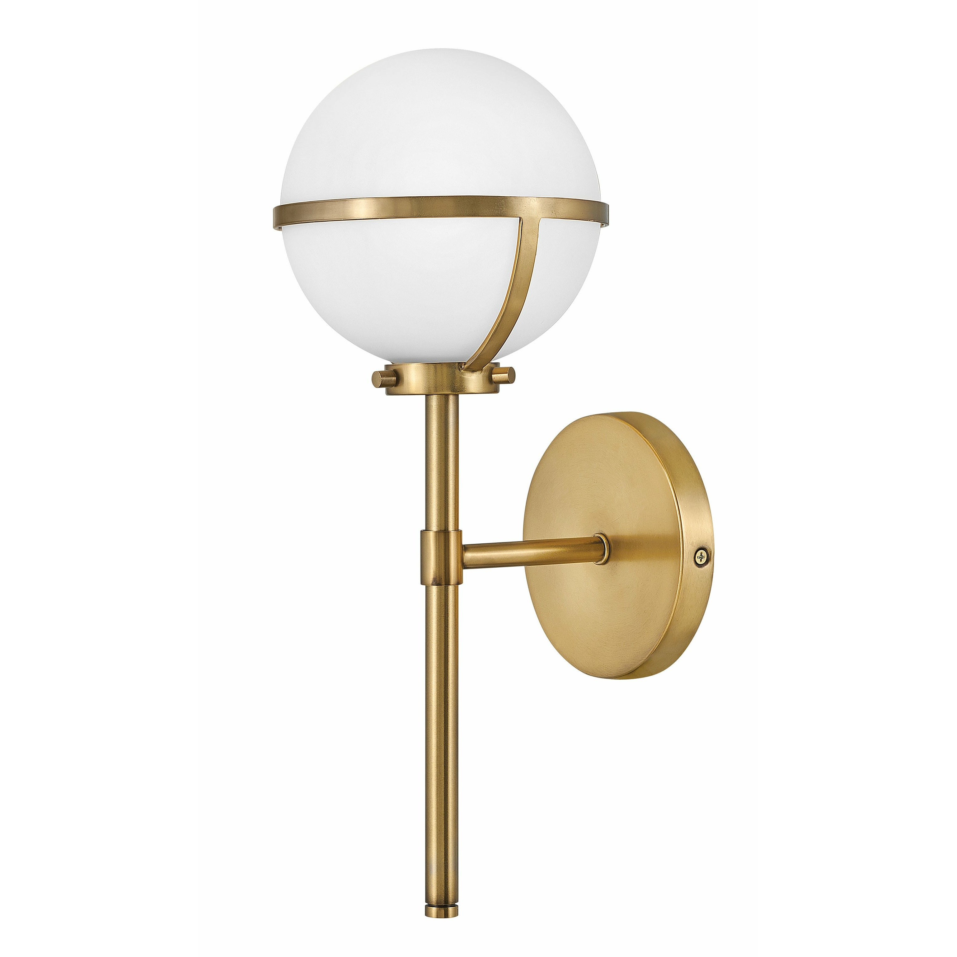 Hollis Vanity Light Heritage Brass