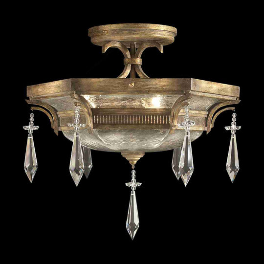 Monte Carlo Semi Flush Mount