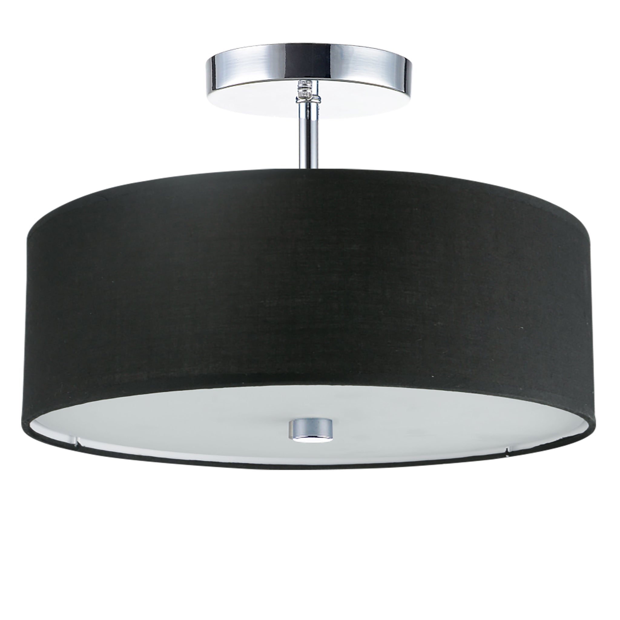 Semi Flush Mount Black | PC