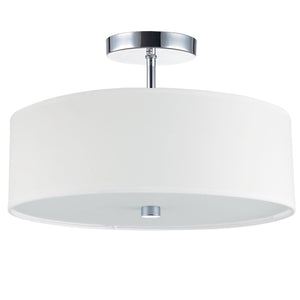 Semi Flush Mount White | PC