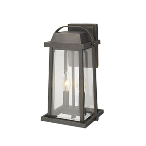Millworks Outdoor Wall Light Oil Rubbed Bronze