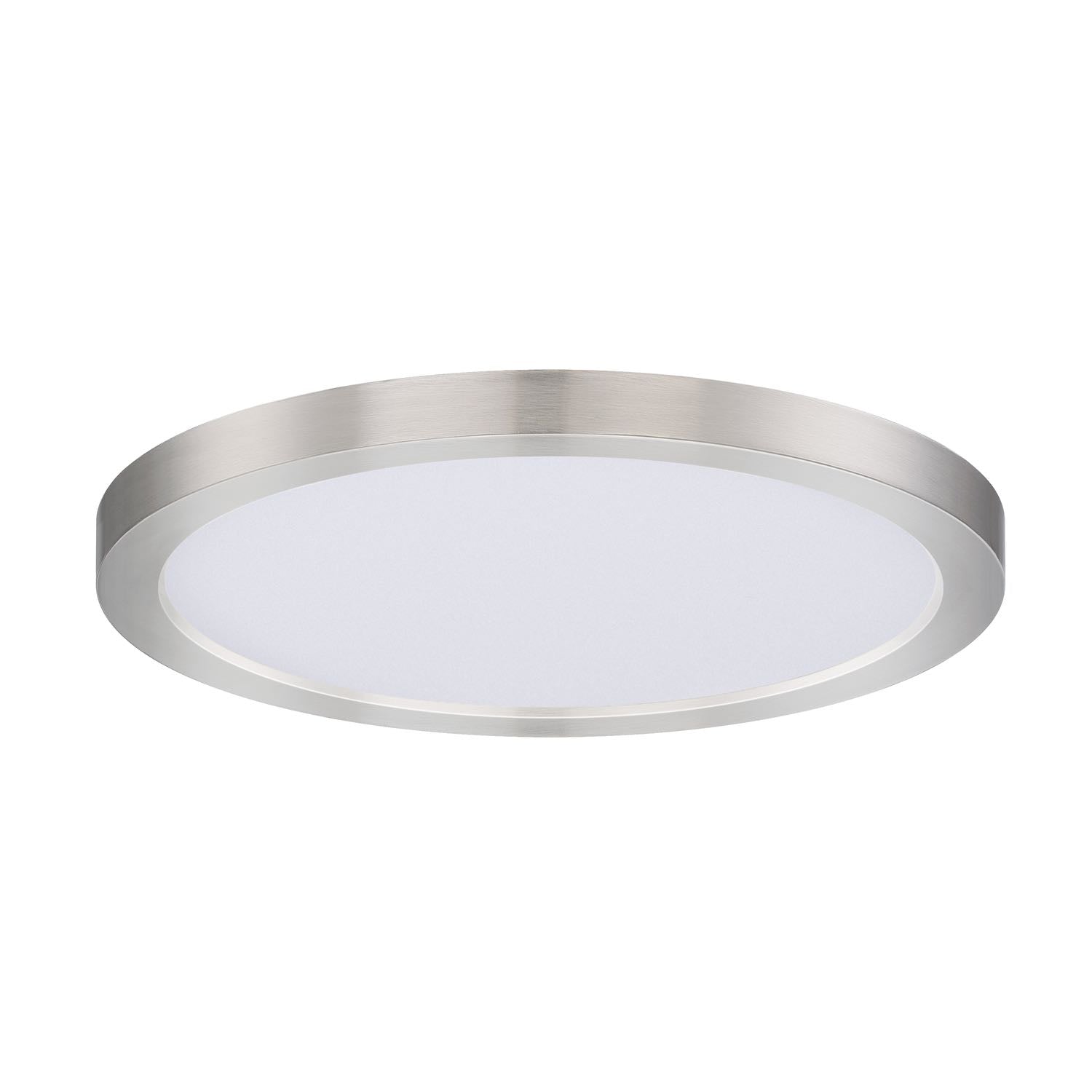 Chip Flush Mount Satin Nickel