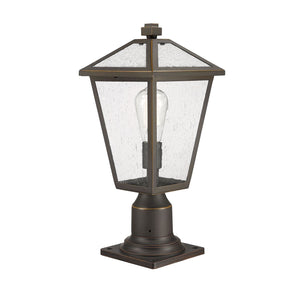 Talbot Pier Mount Rubbed Bronze