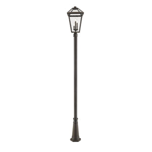 Talbot Post Light Rubbed Bronze