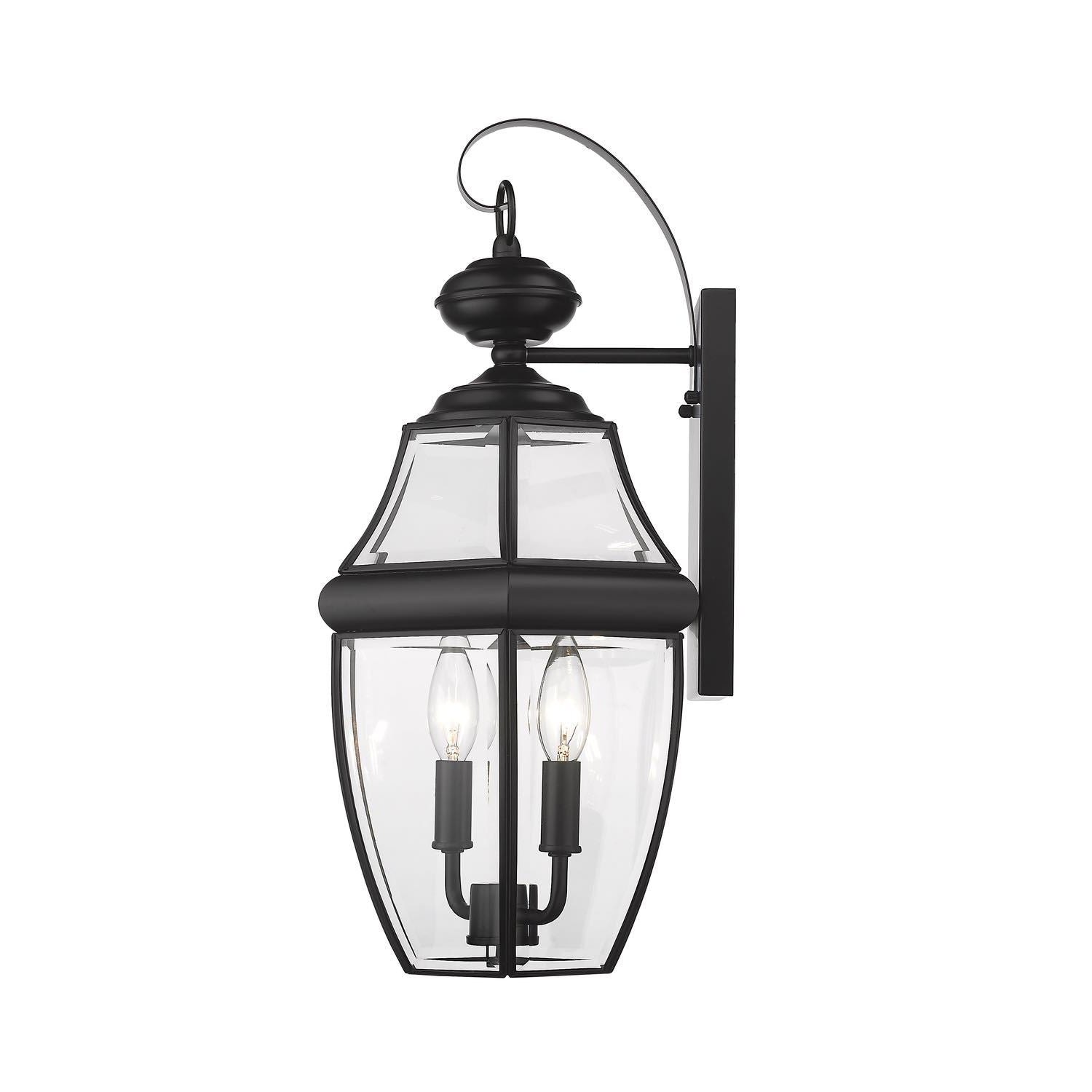 Westover Outdoor Wall Light Black