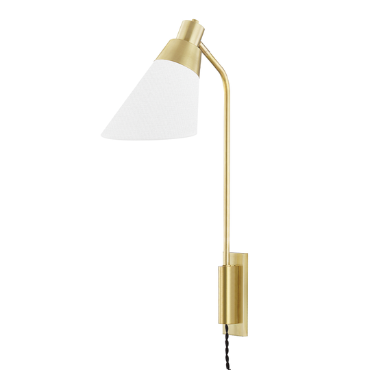 Hooke 1 Light Wall Sconce With Plug