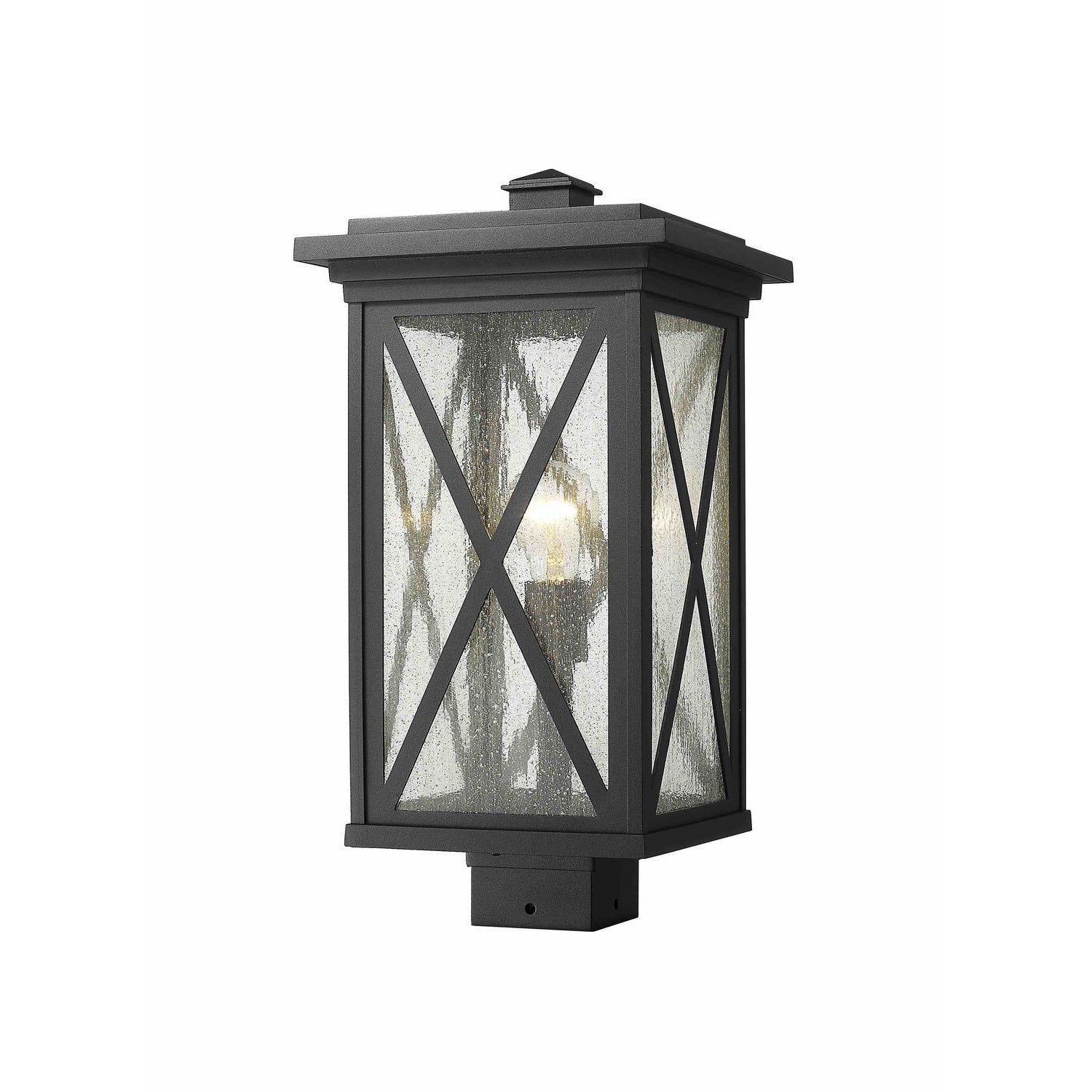 Brookside Post Light Black