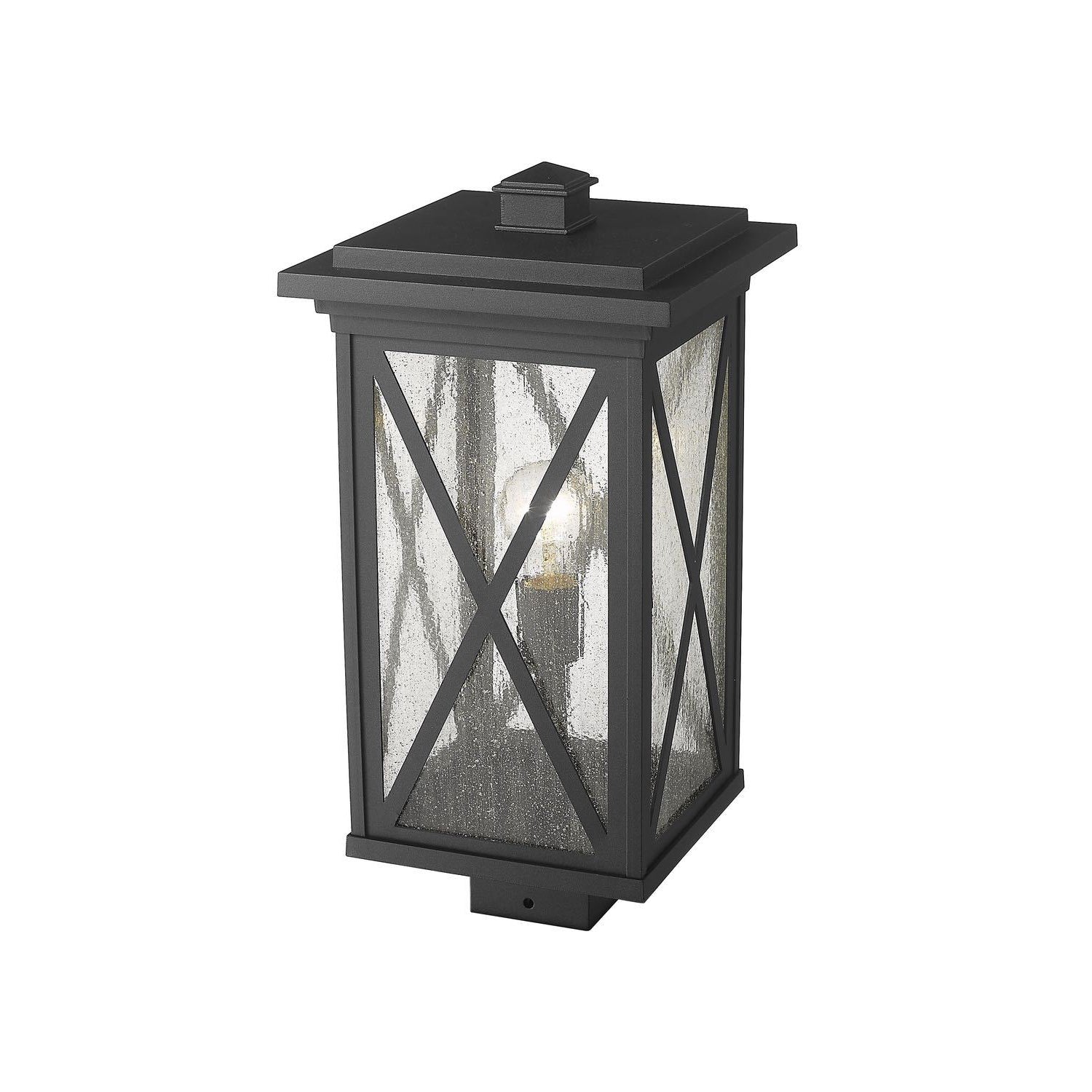 Brookside Post Light Black