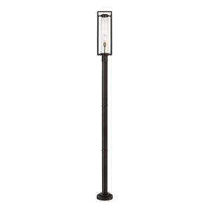 Dunbroch Post Light Deep Bronze + Outdoor Brass