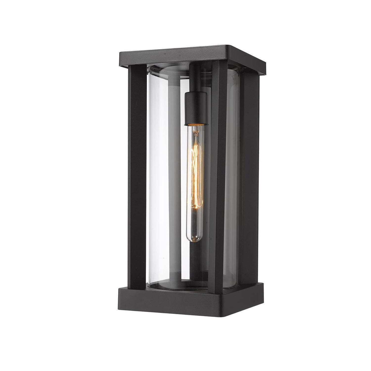 Glenwood Outdoor Wall Light Black