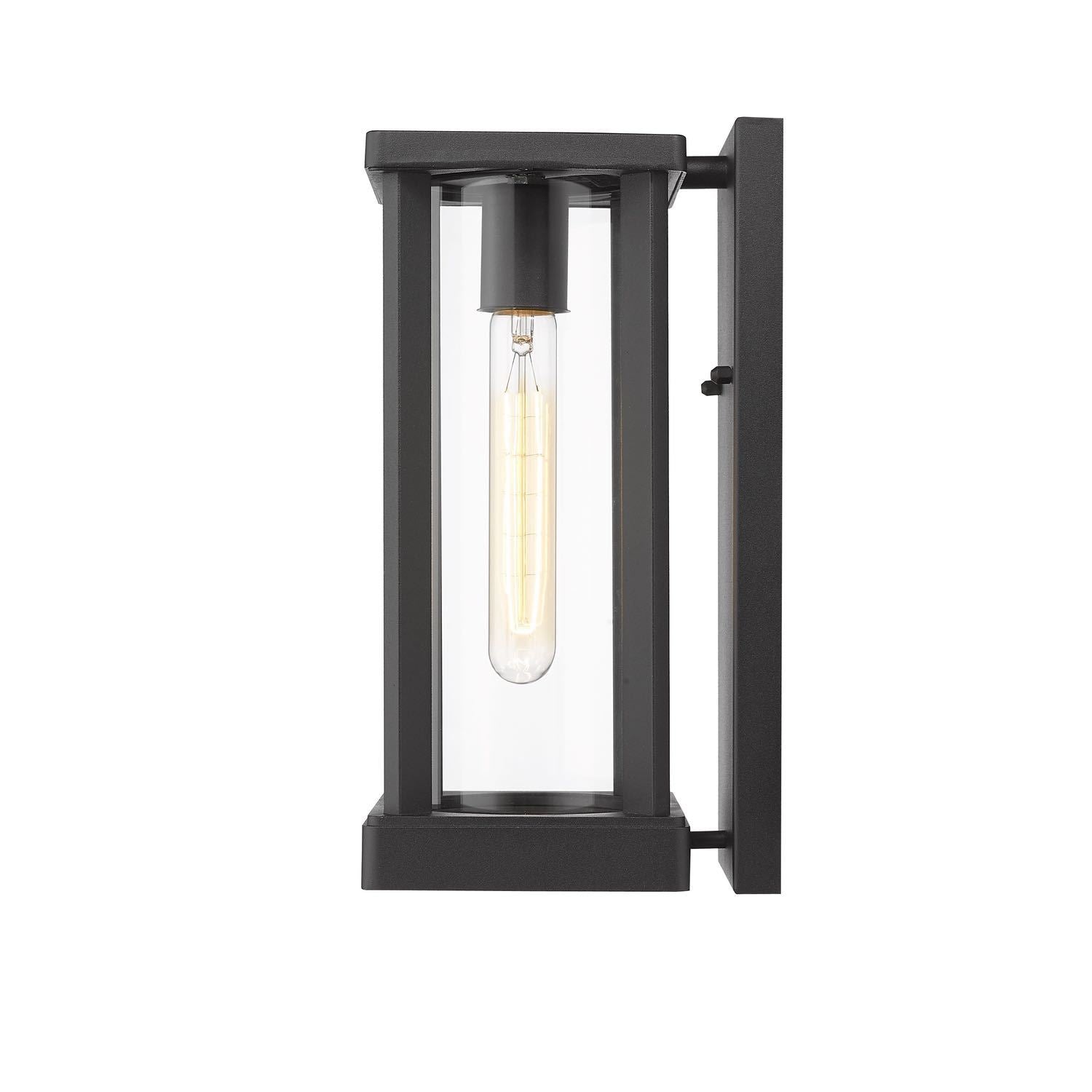 Glenwood Outdoor Wall Light Black