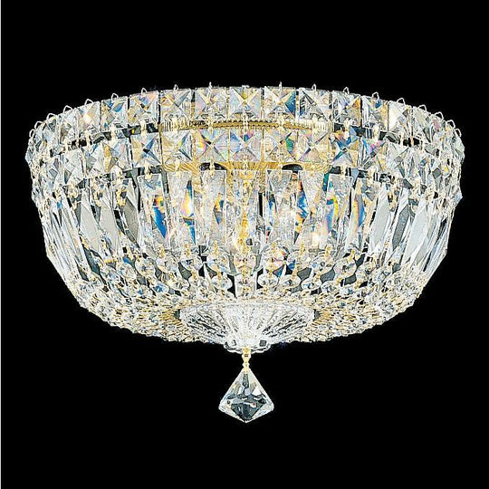 Petit Crystal Deluxe Semi Flush Mount