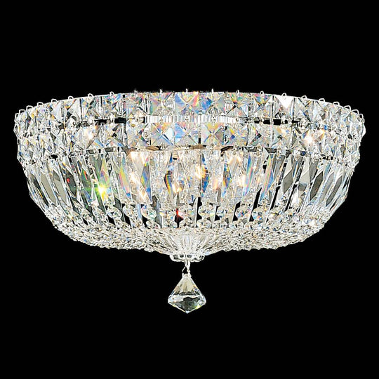 Petit Crystal Deluxe Semi Flush Mount