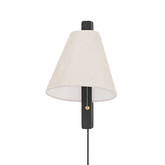 Ellen 1-Light Plug-In Sconce