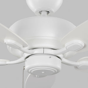 Centro Max II Ceiling Fan Matte White / White