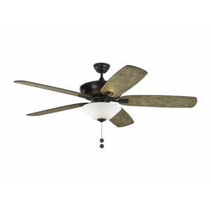 Colony Super Max Plus Ceiling Fan Aged Pewter / Matte White Glass