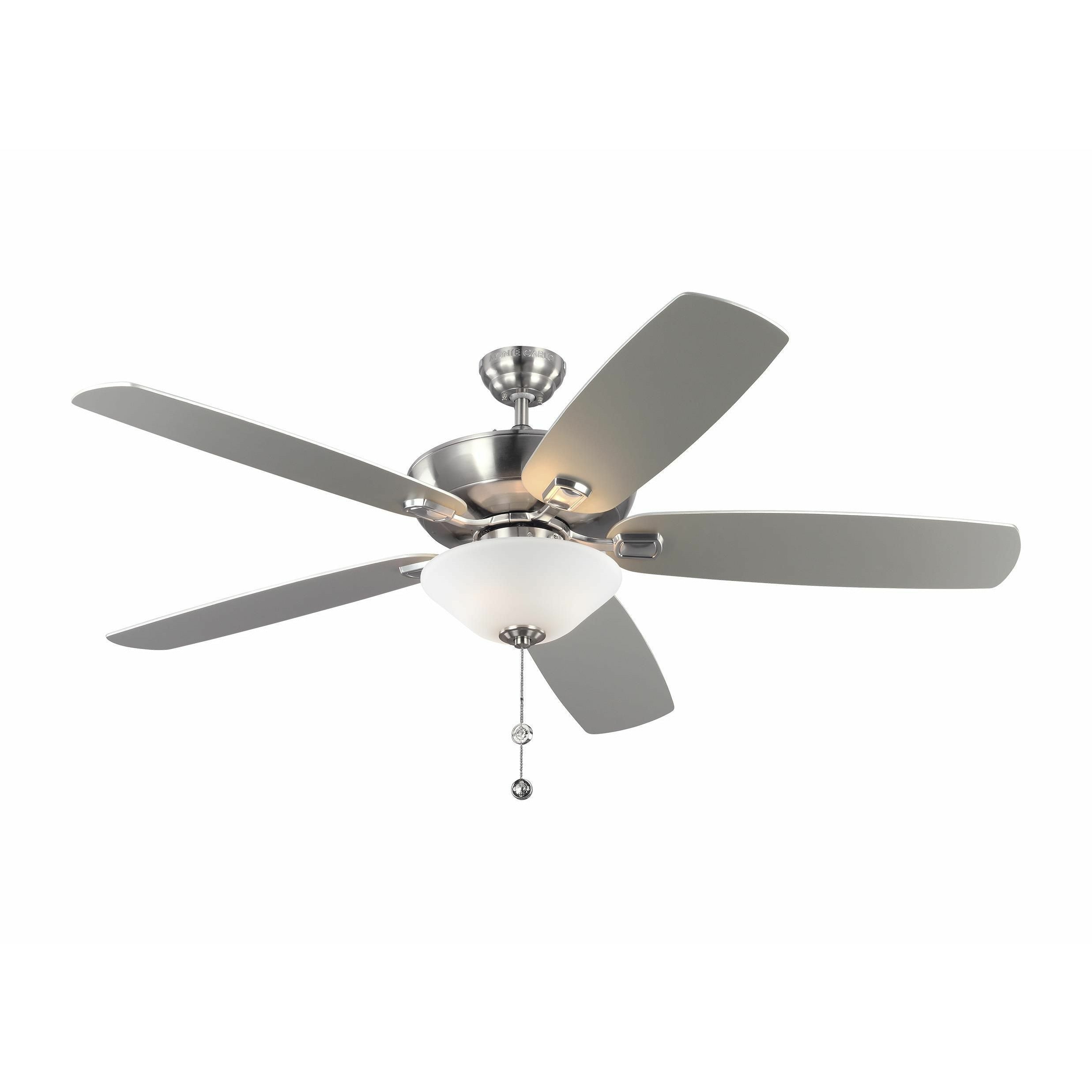 Colony Super Max Plus Ceiling Fan Brushed Steel