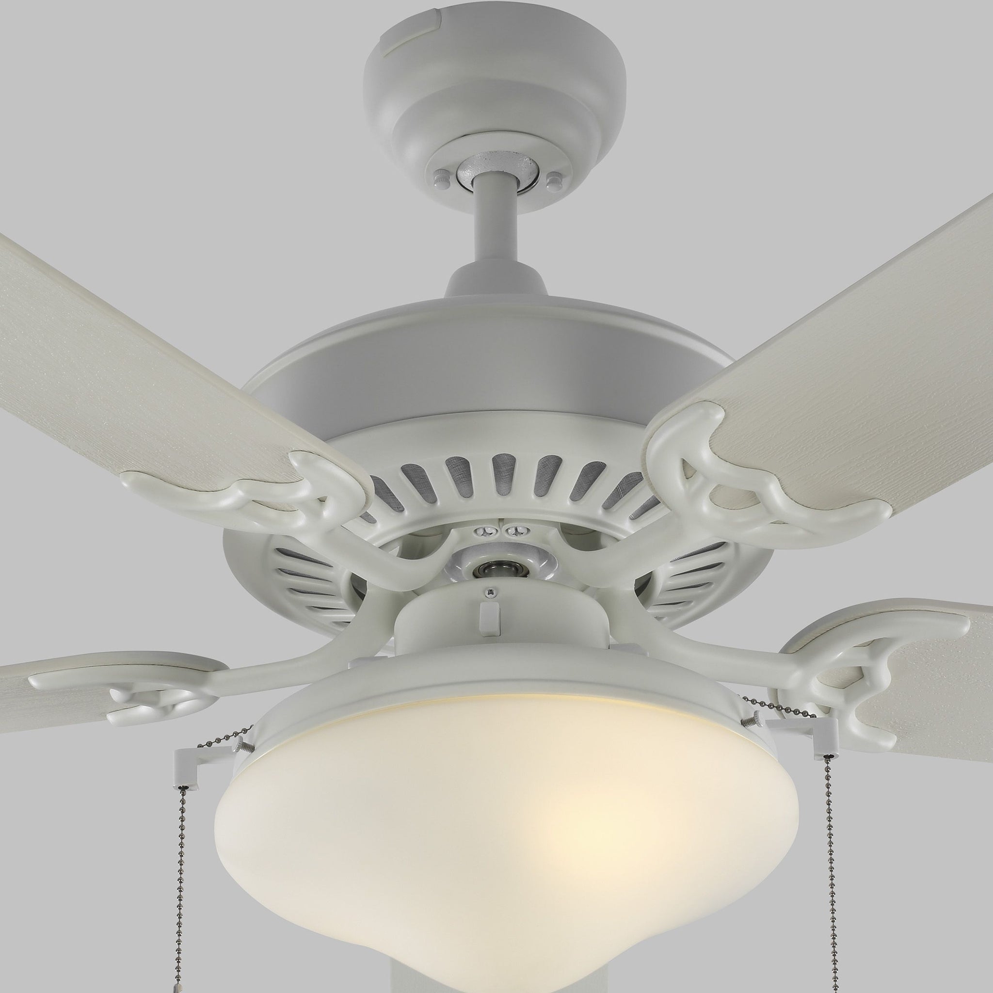 Haven 52 Outdoor LED Outdoor Fan Matte White