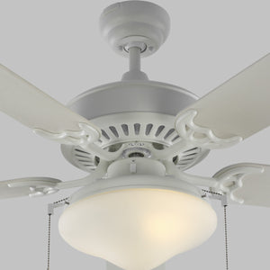 Haven 52 Outdoor LED Outdoor Fan Matte White