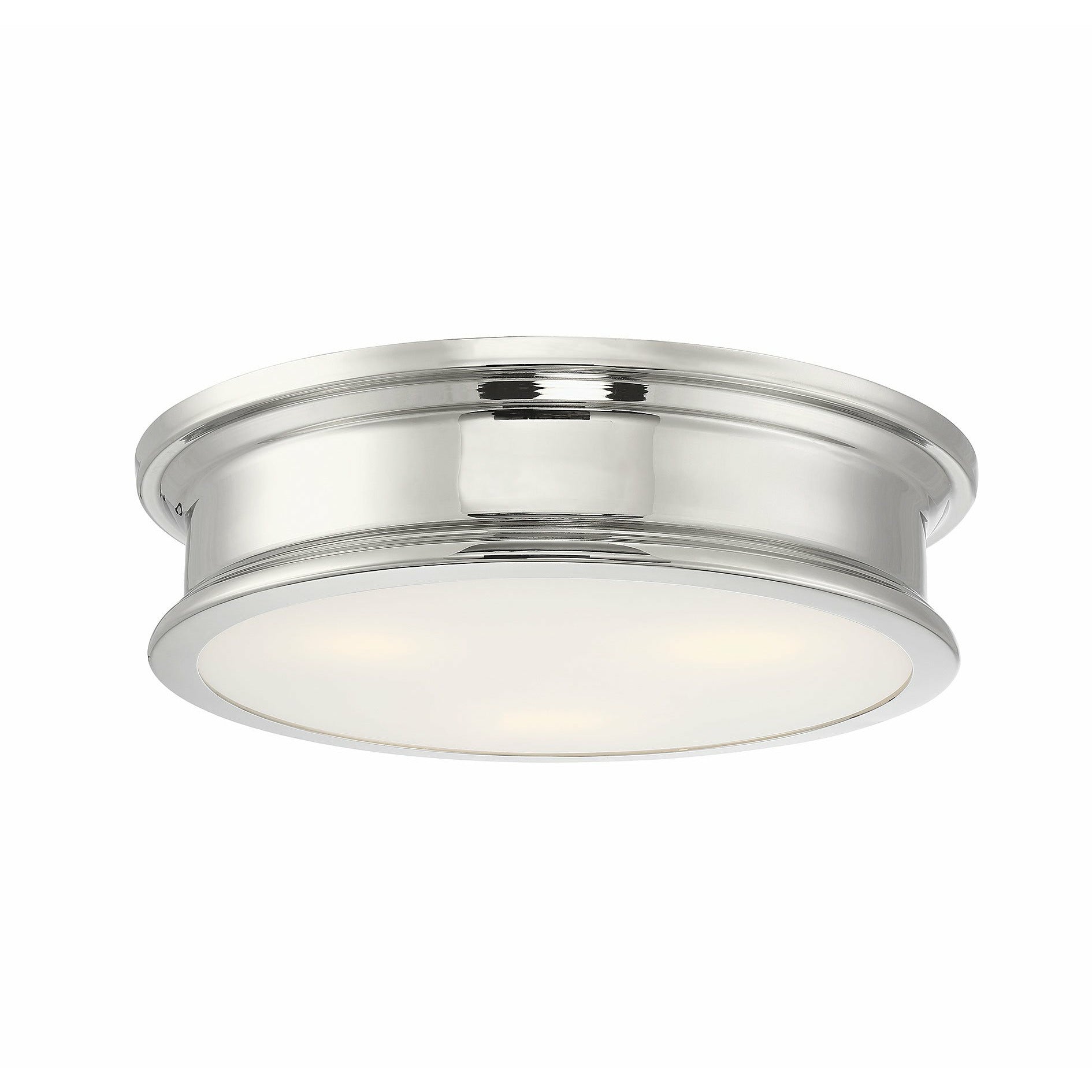 Watkins Flush Mount Polished Nickel