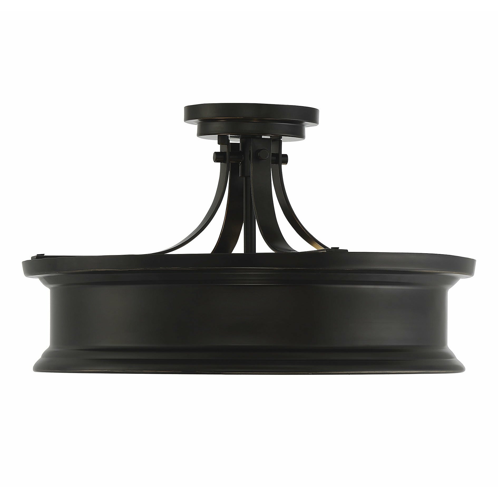 Watkins Semi Flush Mount Classic Bronze