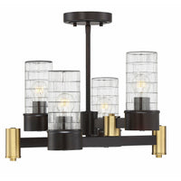Bunker Semi Flush Mount