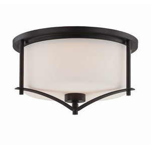 Colton Flush Mount English Bronze