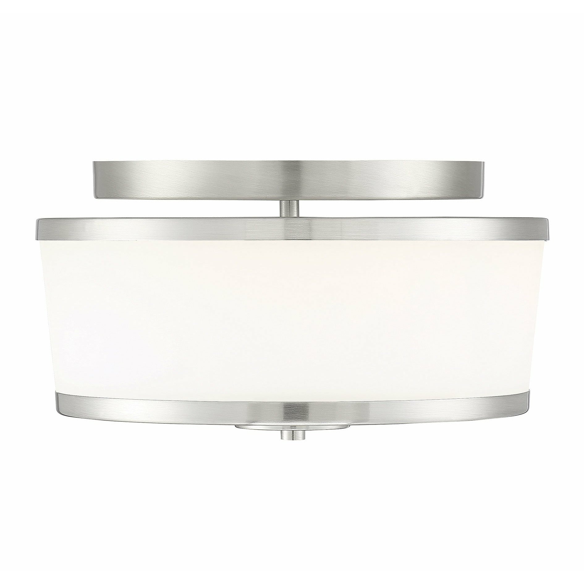 Hagen Flush Mount Satin Nickel